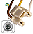 SOQUETE FAROL H4 - RAINHA DAS SETE - Imagem 1
