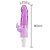 VIBRADOR JACK RABBIT EM JELLY COM ESTIMULADOR DE CLITÓRIS E PONTO G - Imagem 4