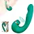 Vibrador de Ponto G e Clitóris com Dedilhar / Tapping no Meio - Air Pulse 2 - Imagem 3