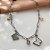 Pulseira Corrente Pingentes Borboleta Lisa e Madre Pérola Aço Inoxidável 316L⭐️ - Imagem 2