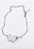PULSEIRA CORRENTE ESFERA PINGENTE BORBOLETA CRAVEJADA AÇO PRATA 316L⭐️ - Imagem 2