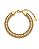 PULSEIRA TRIPLA CORDÃO BAIANO STRASS AÇO DOURADO 316L⭐️ - Imagem 2