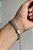 PULSEIRA TRIPLA CORDÃO BAIANO STRASS AÇO PRATA 316L⭐️ - Imagem 2