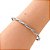 BRACELETE TORCIDO AÇO PRATA 316L⭐️ - Imagem 1