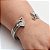 BRACELETE CORAÇÃO CRAVEJADO E VAZADO PEDRA CRISTAL AÇO 316L⭐️ - Imagem 3