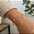 Pulseira Borboleta texturizada Aço Dourado 316L⭐️ - Imagem 1