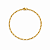Pulseira elo Cartier Dourado Aço Inoxidável 316L⭐️ - Imagem 2