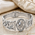 Bracelete Trevo Com Detalhe Cravejado e Branco AÇO 316L⭐️ - Imagem 2