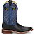 Bota Masculina Importada Justin - PRETO / AZUL - Imagem 2
