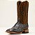 Bota Masculina Importada ARIAT -Full Quill Ostric/ Tan Suede COD 10058168 - Imagem 1