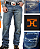 Calça masculina Docks 100% algodão - COD 4436 bordada - Imagem 2