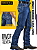 Calça masculina Docks 100% algodão - COD 2951 bordada - Imagem 3