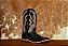 BOTA DGO COD 2528100427CDI - AVESTRUZ PRETO/PRETO - Imagem 3