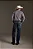 CALCA MASC RELAXED CS405 SELF MEDIUM BLUE - Imagem 4