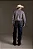 CALCA MASC RELAXED CS201 SELF JEANS ESCURO - Imagem 3