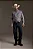 CALCA MASC RELAXED CS201 SELF JEANS ESCURO - Imagem 1