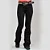 CALÇA FEMININA DOCKS PRETA 1663 - Imagem 1