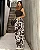 Calça Jeans Feminina Baloon Estampada Vaca - Imagem 1