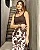 Calça Jeans Feminina Baloon Estampada Vaca - Imagem 3