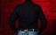 CAMISA MASC SLIM M/L	PRETA	AUSTIN - Imagem 2