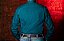 CAMISA MASC SLIM M/L	VERDE PETROLEO	AUSTIN - Imagem 2
