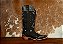 BOTA FEM 266801-CHC GOYAZES WATERPROOF BLACK - Imagem 1