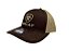 Bone Ariat marrom logo dourado - Imagem 1