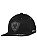 Boné Ariat Preto logo cinza - Imagem 1