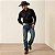 CAMISA MASC M/L IMP PRETA ARIAT - Imagem 5
