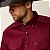 CAMISA MASC M/L IMP VINHO ARIAT - Imagem 3