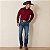 CAMISA MASC M/L IMP VINHO ARIAT - Imagem 6