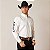 CAMISA MASC M/L IMP BRANCA ARIAT - Imagem 1