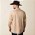CAMISA MASC M/L IMP KHAKI ARIAT - Imagem 2