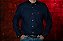CAMISA MASC M/L AZUL MARINHO NOITE AUSTIN - Imagem 1