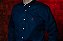 CAMISA MASC M/L AZUL MARINHO NOITE AUSTIN - Imagem 3