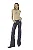 REGATA FEM SELFF WESTERN FLOWER - BEGE - Imagem 3