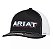 Bone Ariat Preto redinha branca A300086801 - Imagem 1