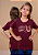 T-shirt infantil Ox horns vinho - Imagem 1