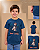 T-shirt Infantil masc Ox horns Azul - Imagem 1