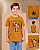 Camiseta Infantil masc Ox horns Caramelo - Imagem 1