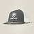 Bone Ariat Imp Cinza Logo branco - Imagem 1