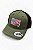 BONE VERDE TELA PRETA LOGO USA FLAG - Imagem 1