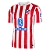 Camisa Atlético de Madrid Home 25/26 Torcedor Masculina - Vermelho e Branco - Imagem 1