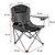 Cadeira Dobrável Reforçada Camping Capacidade 120kg - Imagem 1