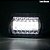 Par Farol Led Retangular Lentes 5D Com DRL 75w Leds Cree Americanos - Imagem 3