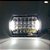 Par Farol Led Retangular Lentes 5D Com DRL 75w Leds Cree Americanos - Imagem 4
