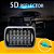 Par Farol Led Retangular Lentes 5D Com DRL 75w Leds Cree Americanos - Imagem 5