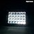 Par Farol Led Retangular Lentes 5D Com DRL 75w Leds Cree Americanos - Imagem 2