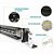 Barra Led 420w 44\" Dual Color Com Strobo Lente 7d Cree - Ideal para Teto do Troller e Camionetes - Imagem 8