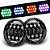 Par Farol Led Fumê 7 Polegadas 75W Controle RGB 16 Milhões de Cores + Suporte + Canceller Troller 2015 a 2021 - Imagem 8